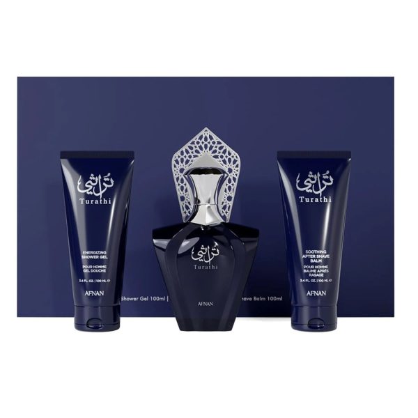 Estuche Turathi Afnan Edp 90ML+ 100ML S/G+100ML ASG Hombre